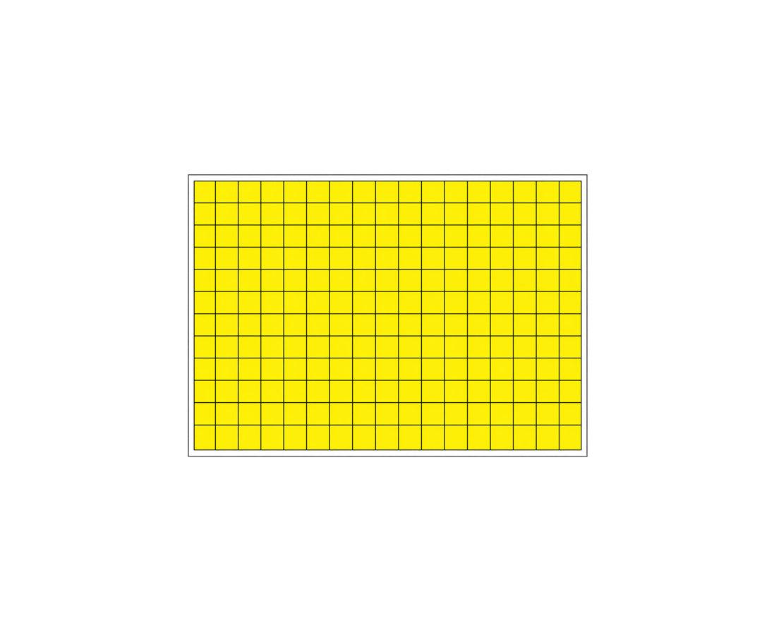 Piastre collanti compatibili gialle 232 x 200 mm per lampade UV cattura insetti KOM13 12 pezzi