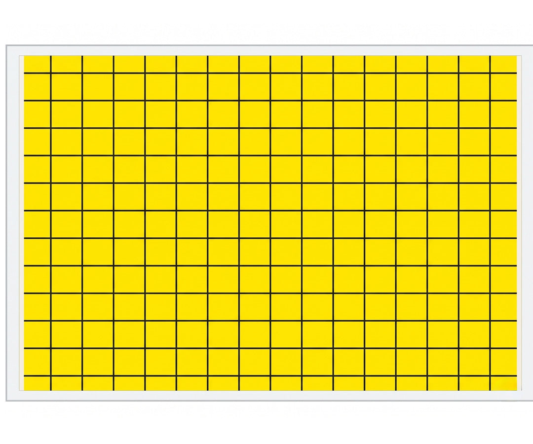 Piastre collanti compatibili gialle 450 x 287 mm per lampade UV cattura insetti KOM17 12 pezzi