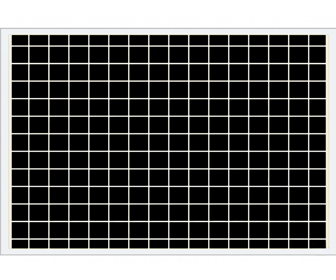 Piastre collanti compatibili nere 450 x 287 mm per lampade UV cattura insetti KOM18 12 pezzi