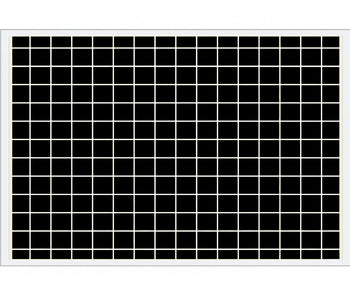Piastre collanti compatibili nere 450 x 287 mm per lampade UV cattura insetti KOM18 12 pezzi