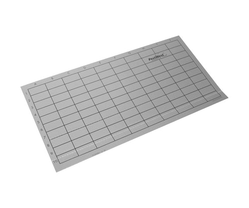 Piastre collanti Pestwest grigie per lampade UV LED 6 pezzi