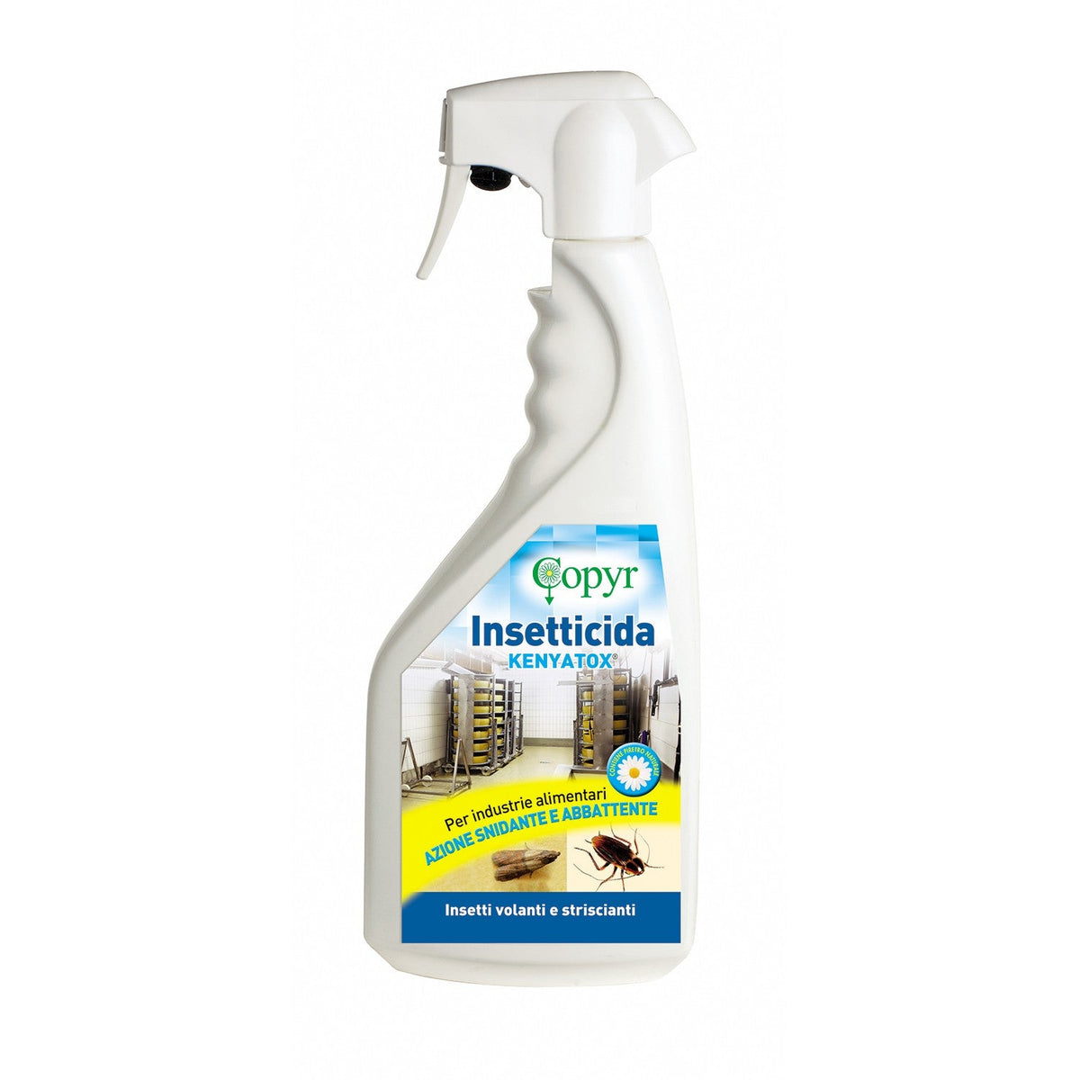 Insetticida per mosche, zanzare e insetti vari Copyr Kenyatox I.A. Spray 1 litro