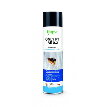 Insetticida aerosol a base di piretro per insetti volanti e striscianti Copyr Only Py AE 400 ml