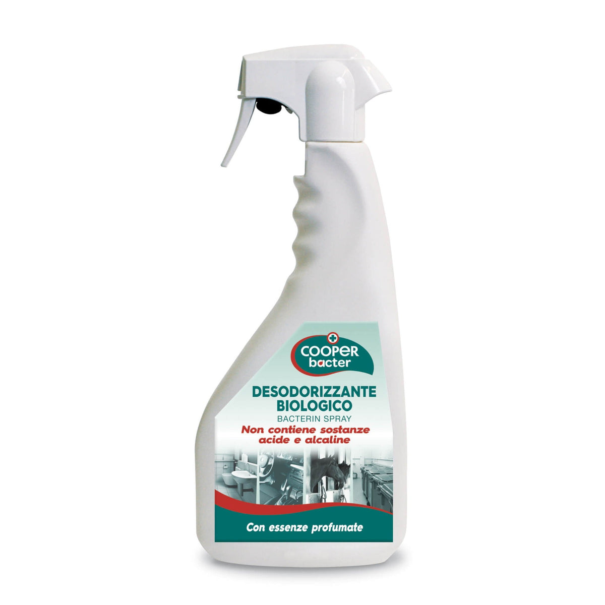 Deodorante biologico elimina odori per superfici, tubature e sifoni Copyr Bacterin Spray 750 ml