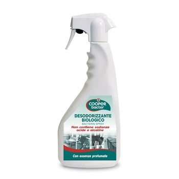 Deodorante biologico elimina odori per superfici, tubature e sifoni Copyr Bacterin Spray 750 ml