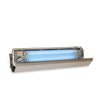 Lampada insetticida UV cattura insetti in acciaio inox Copyr Flylamp Dust