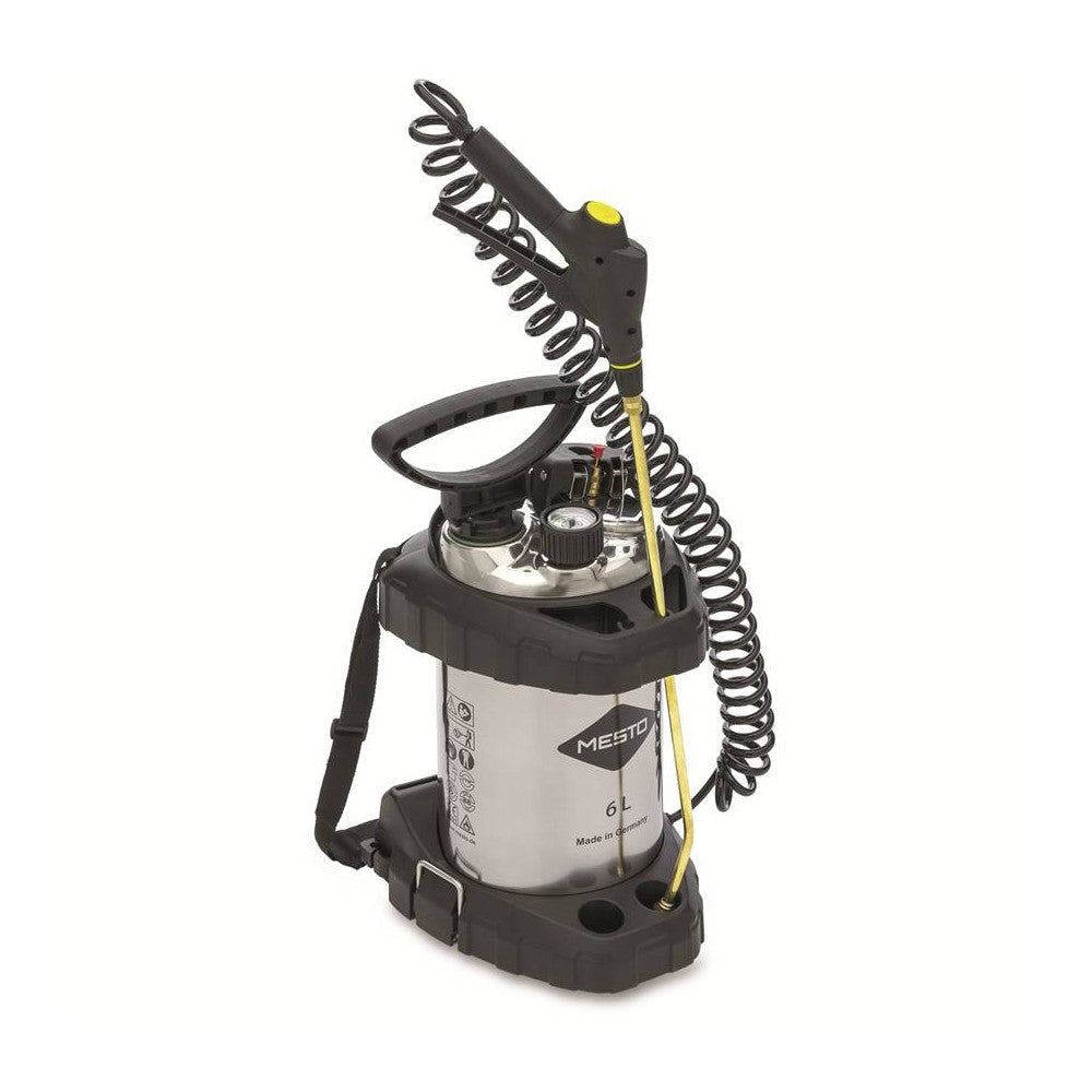 Pompa a precompressione in acciaio inox Copyr Security 6 litri
