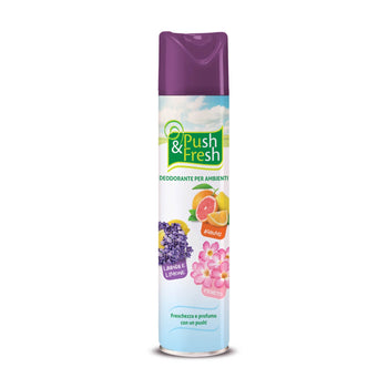 Deodorante aerosol per ambienti Copyr Push&Fresh Lavanda e Limone 300 ml