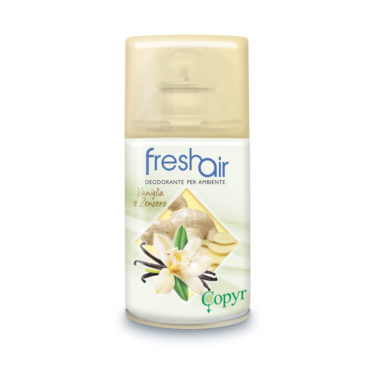 Deodorante spray per ambienti Copyr Fresh Air Vaniglia e Zenzero 250 ml