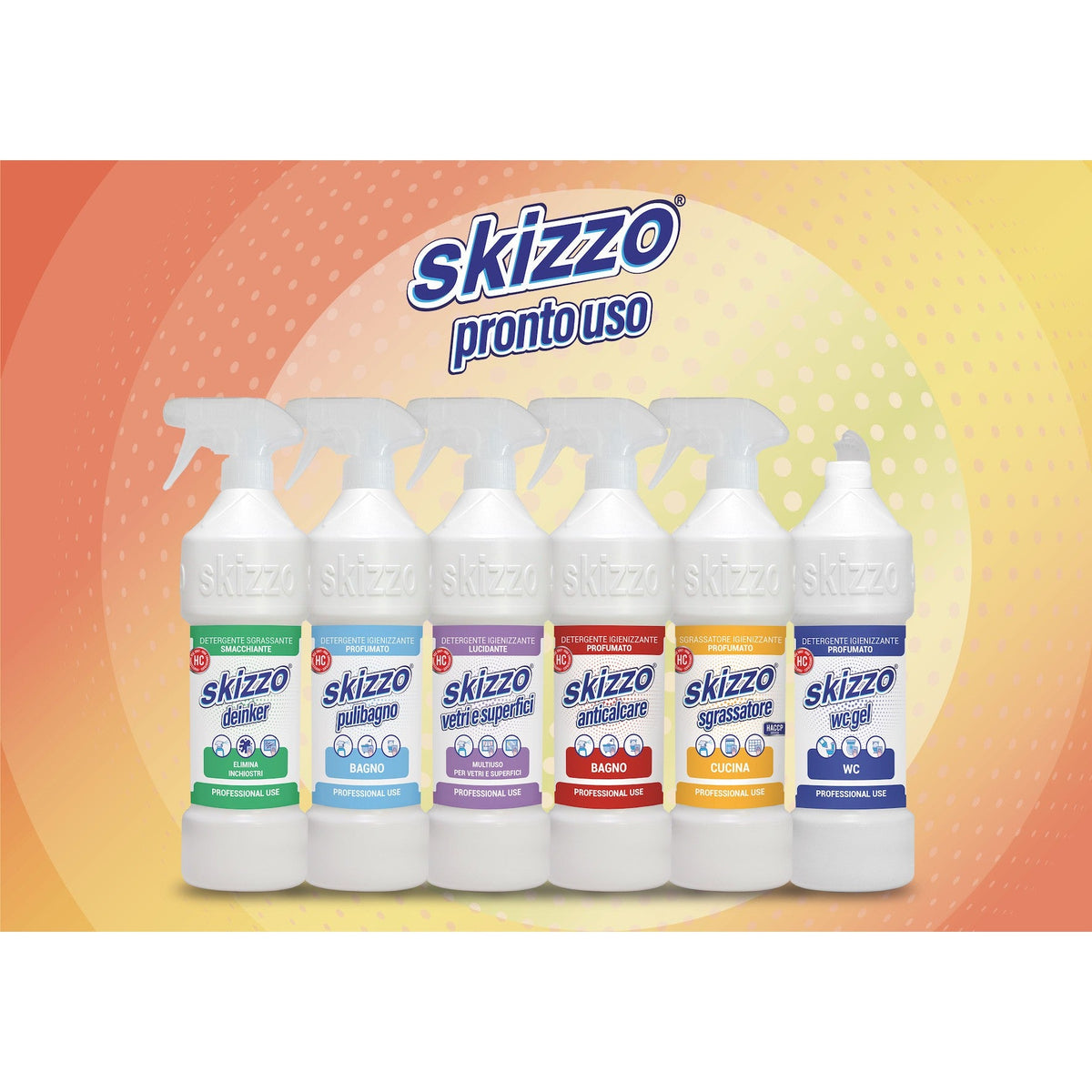 Detergente sgrassante per bagno Copyr Skizzo Pulibagno 750 ml