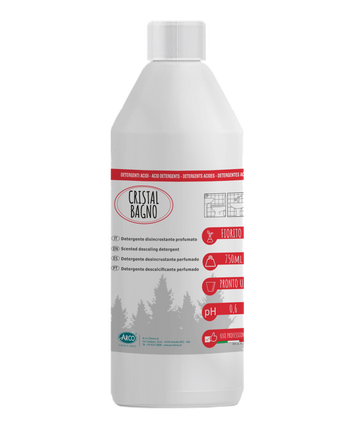 Detergente disincrostante profumato per bagno Arco Chimica Cristal Bagno 750 ml