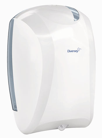 Dispenser per bobine ad estrazione centrale Diversey Dispenser Wiper Centerfeed Midi Bianco