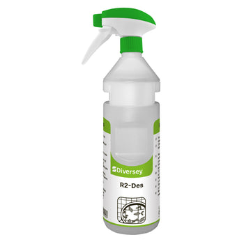 Kit bottiglie vuote 750 ml per Room Care R2-Des Diversey Divermite/Diverflow 6 pezzi