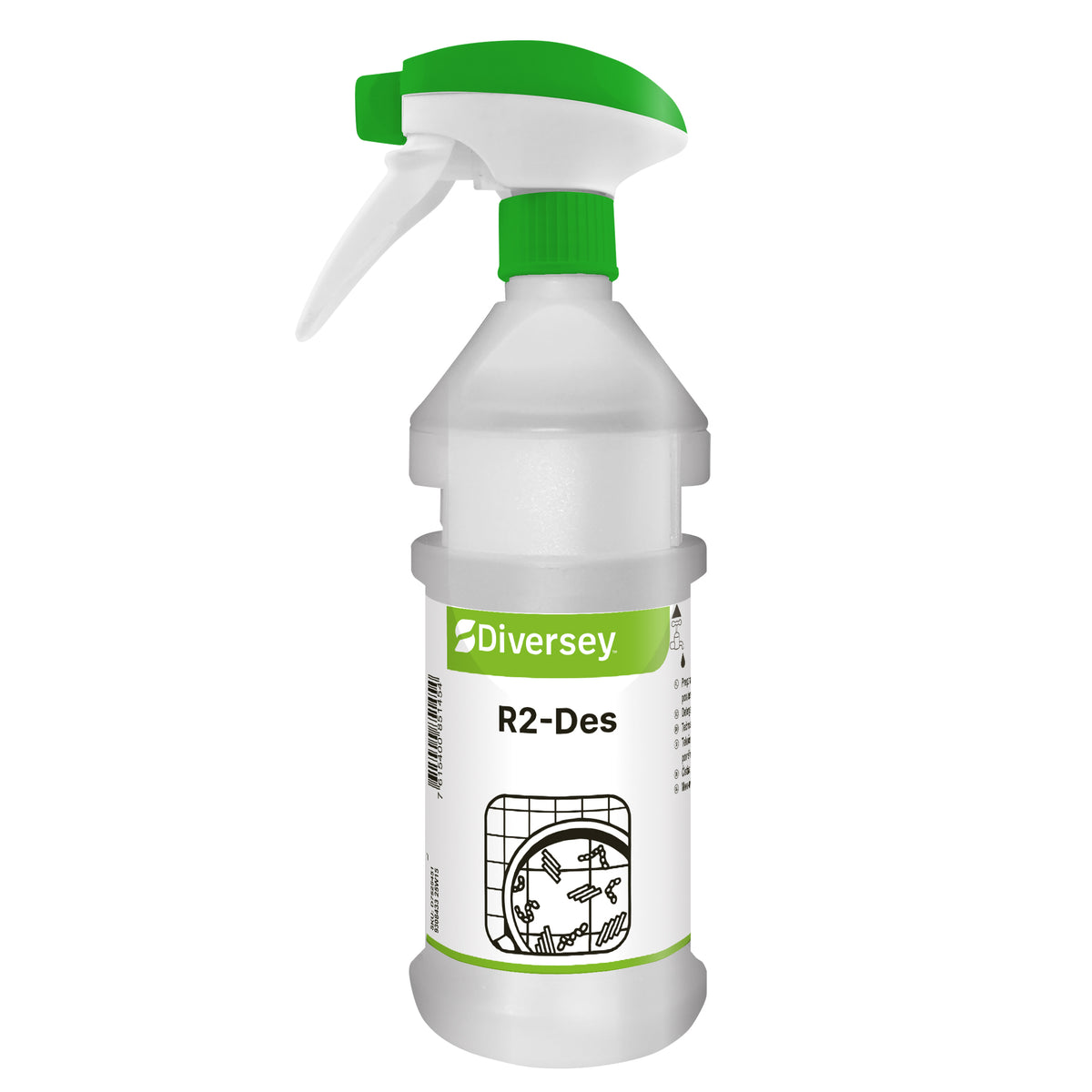 Kit bottiglie vuote 300 ml per Room Care R2 Diversey Divermite/Diverflow 1 pezzo