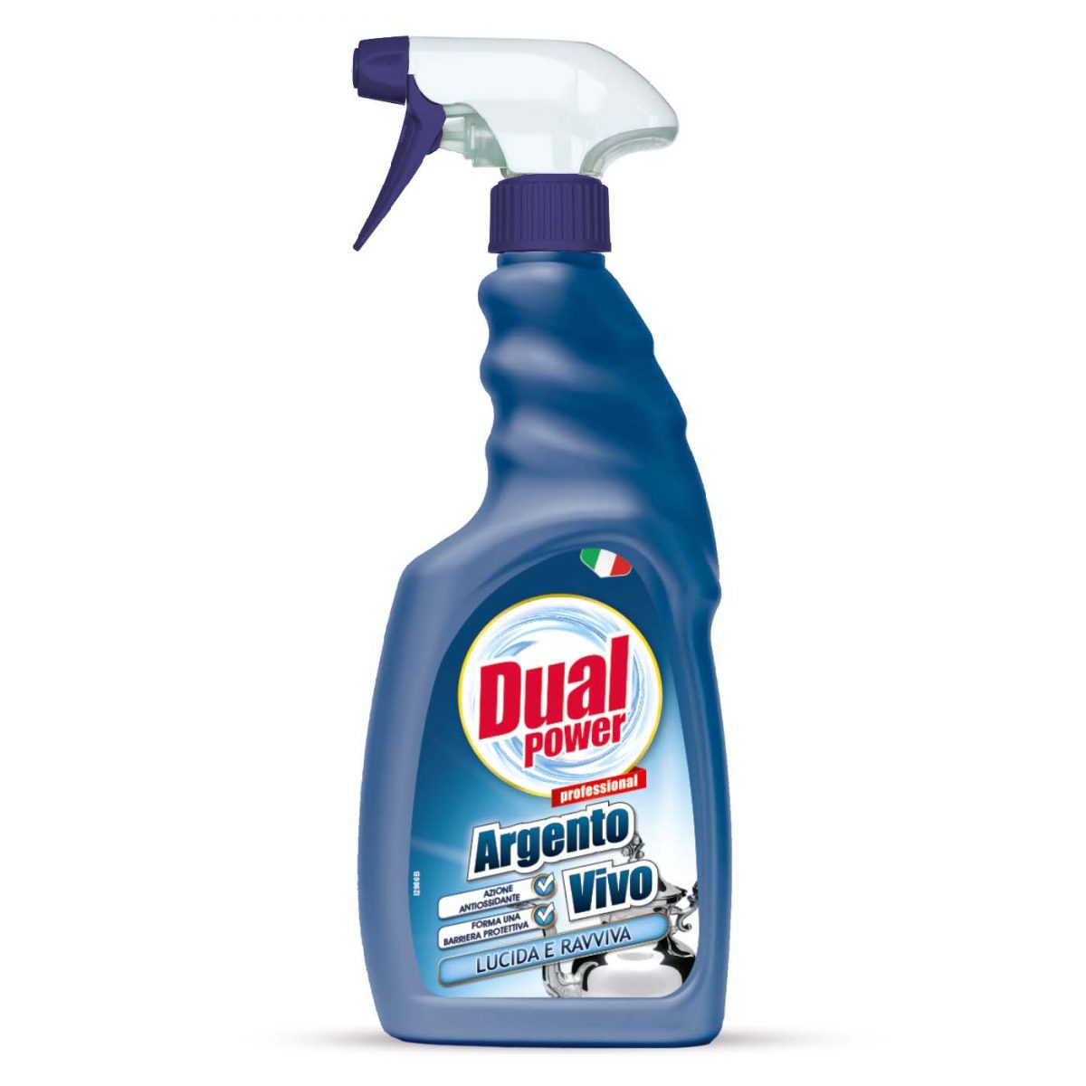 Detergente lucidante per argento Dual Power Argento Vivo 500 ml