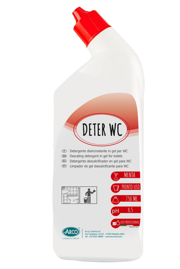 Detergente concentrato in gel per WC Arco Chimica Deter WC 750 ml