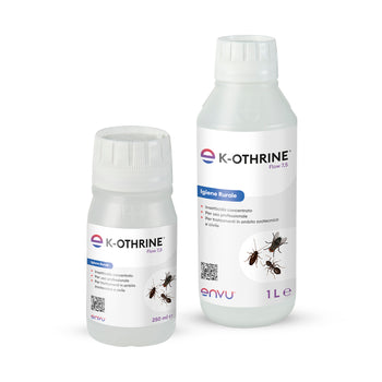 Insetticida per mosche e altri insetti ENVU K-OTHRINE FLOW 7,5 - 250 ML