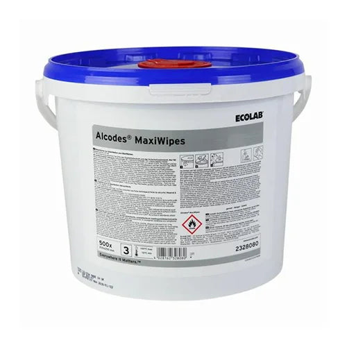Salviette disinfettanti monouso per superfici Ecolab Alcodes Maxiwipes 500 pezzi