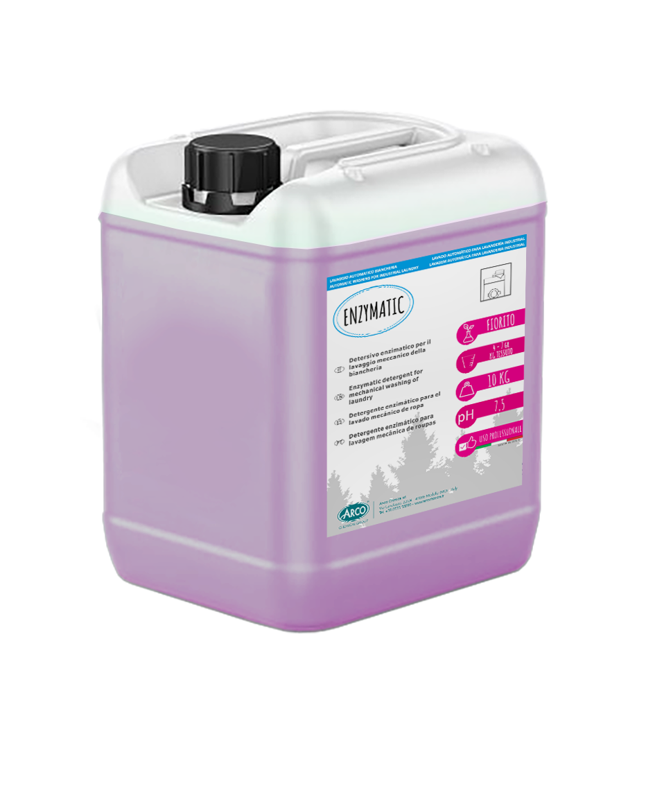 Detergente enzimatico per lavanderie industriali Arco Chimica Enzymatic 10 kg
