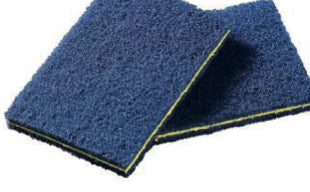 Tampone abrasivo blu per piastre e grill Diversey 1 pezzo