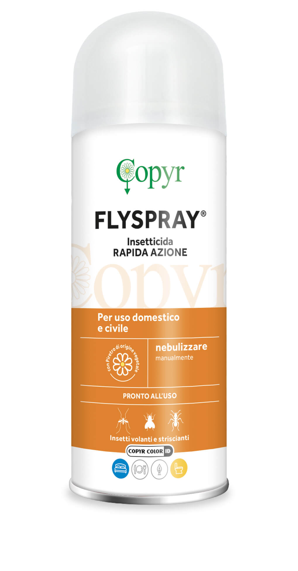 Insektizid gegen Fliegen, Mücken, Flöhe und Ameisen Copyr Flyspray 400 ml