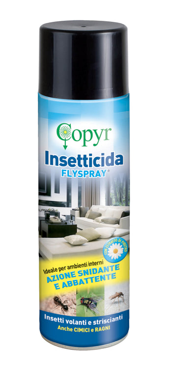 Insetticida per blatte, formiche e zanzare Copyr Flyspray - 500 ml