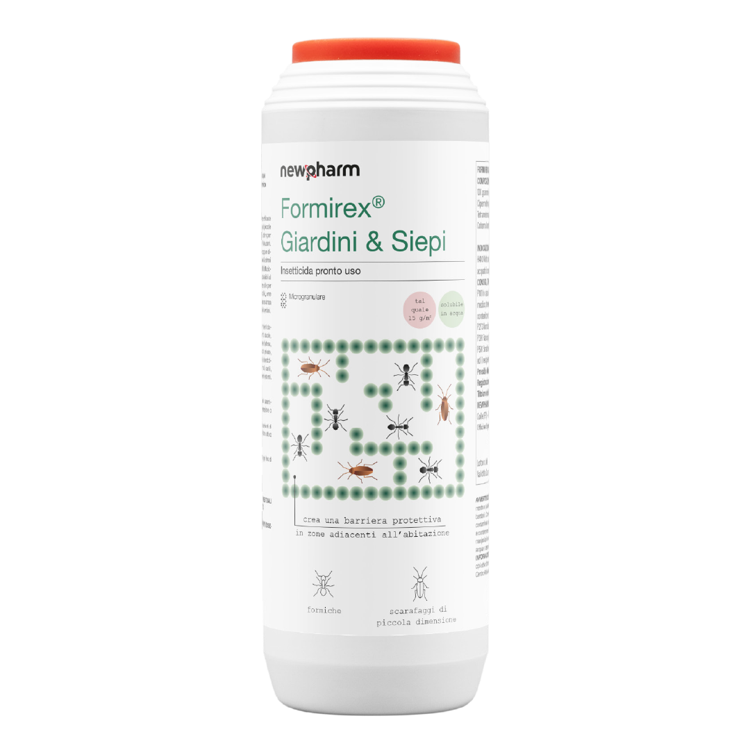 Insetticida microgranulare per formiche Newpharm Formirex Giardini & Siepi 300 g
