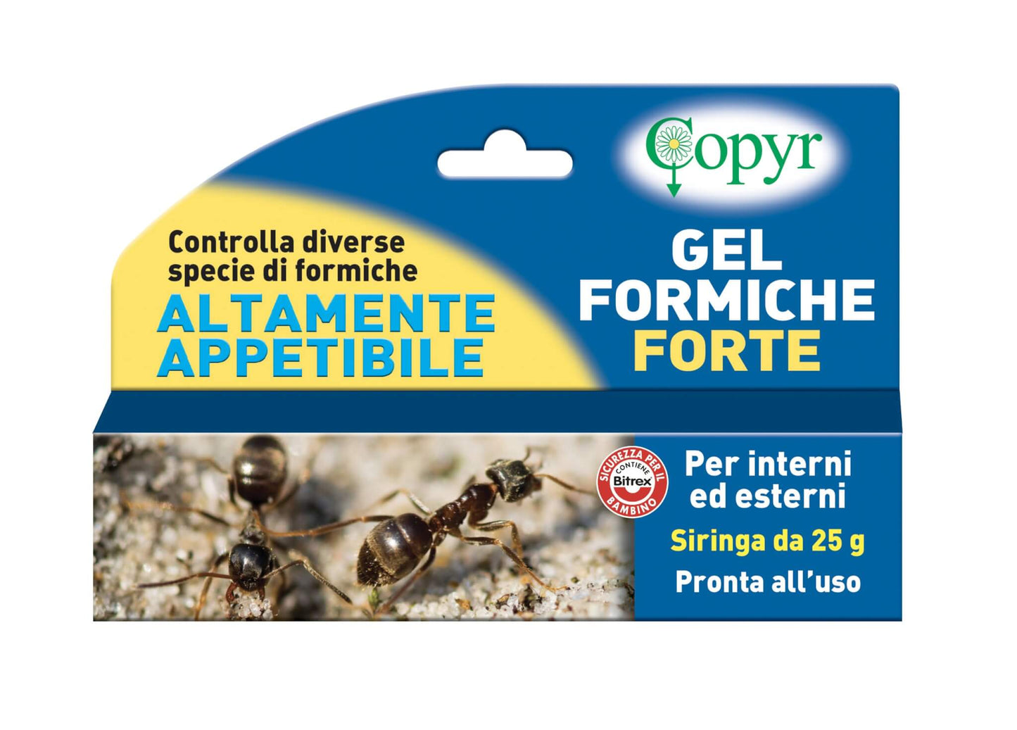 Insektizid gegen Kakerlaken und Kakerlaken COPYR STRONG COCKROACH GEL 25g