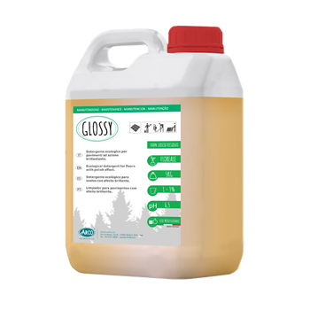Detergente ecologico concentrato profumato per pavimenti Arco Chimica Glossy 4x5 kg