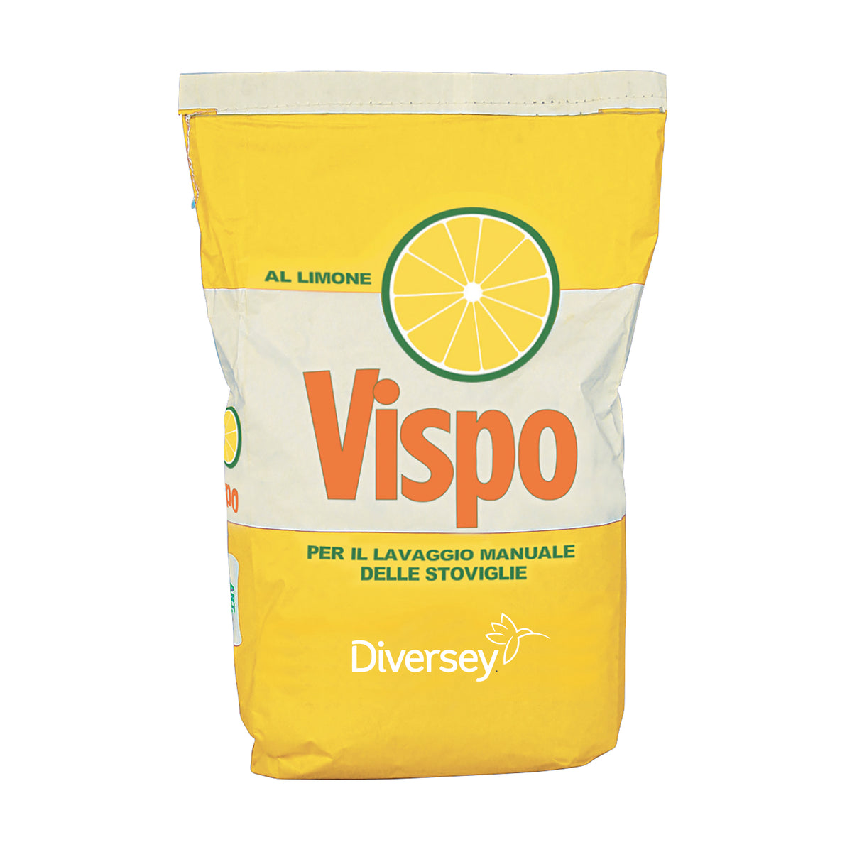 Detergente in polvere per lavaggio manuale stoviglie Diversey Vispo Polvere 20 kg
