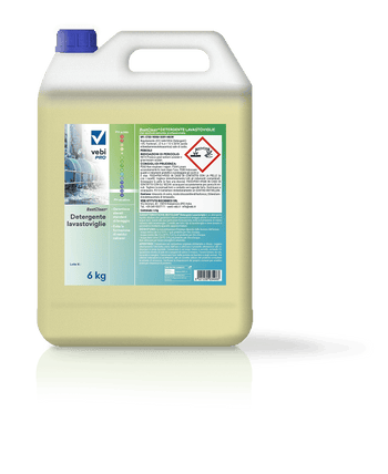 Detergente alcalino per lavastoviglie professionali Vebi BestClean Lavastoviglie tanica 6 kg
