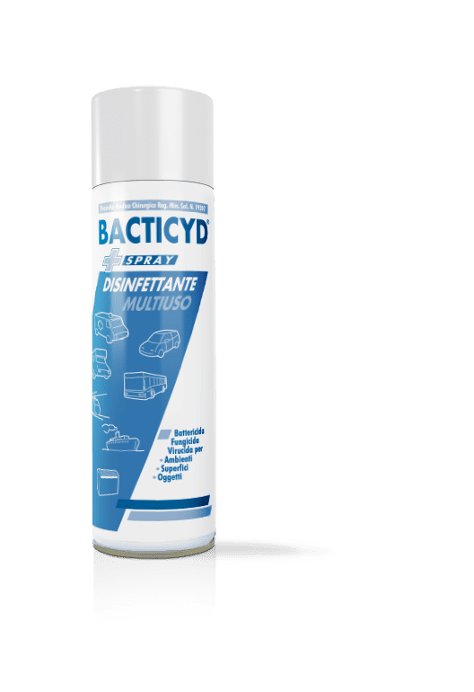 Disinfettante spray multiuso per superfici Vebi Bactycid Spray 500 ml