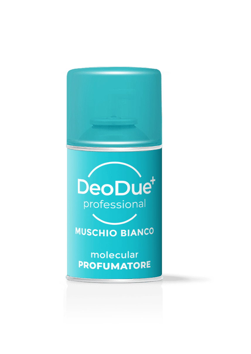Profumatore spray per diffusori automatici Vebi DeoDue+ Professional Muschio Bianco 250 ml