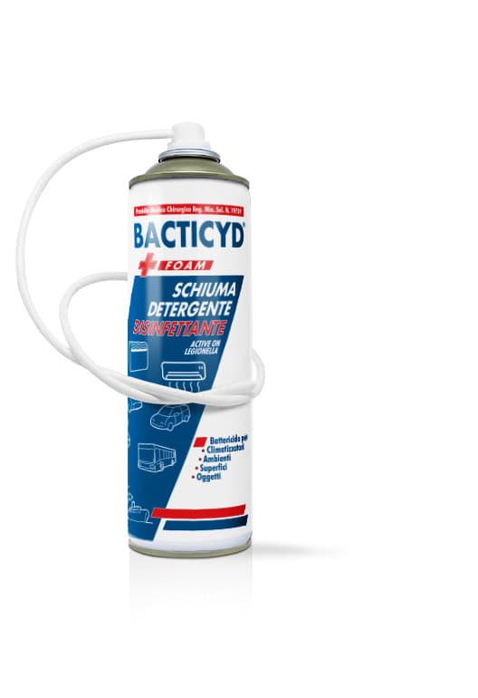 Schiuma detergente disinfettante per superfici Vebi Bactycid Foam 500 ml