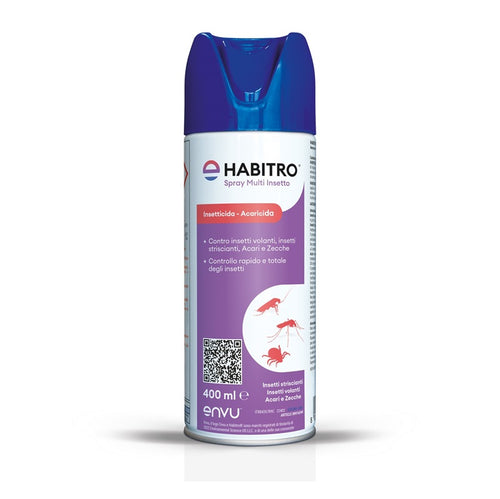 Insetticida spray per acari, zecche e striscianti Envu Habitro Spray Multinsetto 400 ml