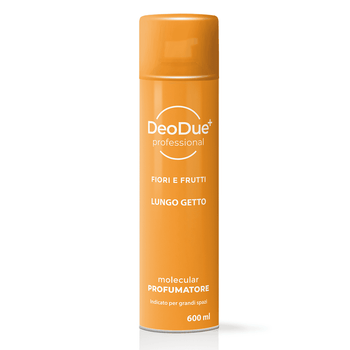 Deodorante spray a lungo getto per ambienti Vebi DeoDue+ Professional Fiori e Frutti 600 ml