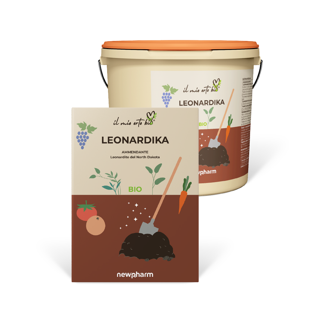 Pflanzlicher Leonardit-Bodenverbesserer Newpharm Leonardika 1 kg