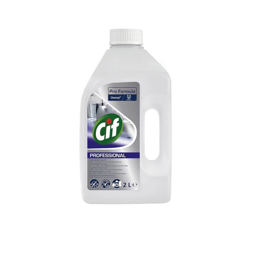 Desincrustante líquido anticalcário para cozinha Cif Professional 2 litros