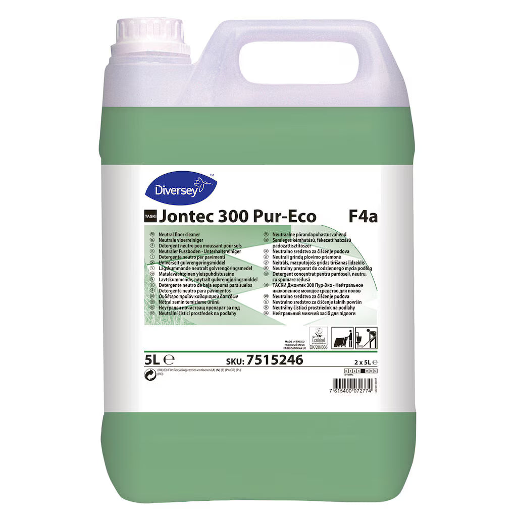 Detergente neutro per pavimenti TASKI Jontec 300 Pur-Eco F4a 5 litri