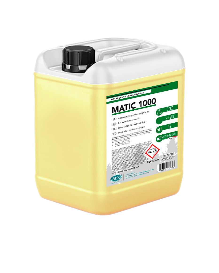 Detergente per lavastoviglie Arco Chimica Matic 1000 4x5 kg
