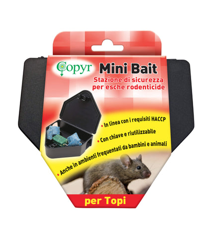 MINI BAIT FASCETTATA - Erogatore di esca per topi