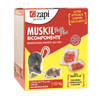 Esca rodenticida derattizzante per topi e ratti Zapi MUSKIL PASTA PLUS 1,53 kg