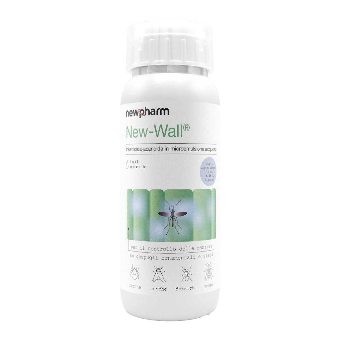 Insetticida per zanzare, mosche, zecche e pulci Newpharm New-Wall 300 ml
