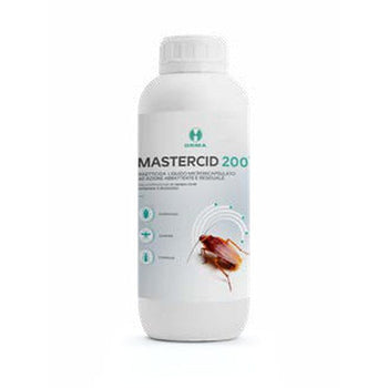 Insetticida concentrato per mosche, zanzara tigre e blatte Orma Mastercid 200 1 litro