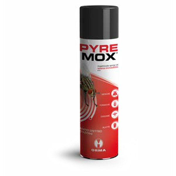Insetticida spray al piretro per mosche, zanzare e insetti volanti Orma Pyremox 500 ml