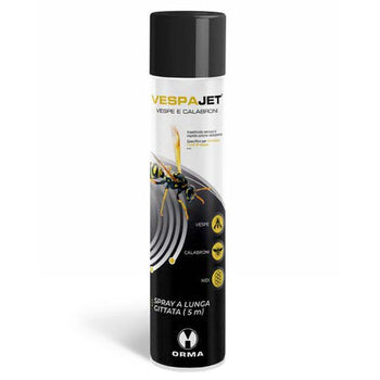 Insetticida spray lungo getto per vespe e calabroni Orma Vespajet 750 ml