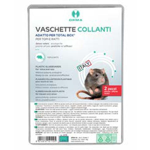 Accessorio per erogatore di esca Orma Vaschetta collante per Total Box