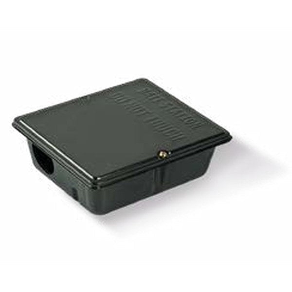 Erogatore box per esca per topi e ratti Orma Masterbox Metal Black in lamiera verniciata