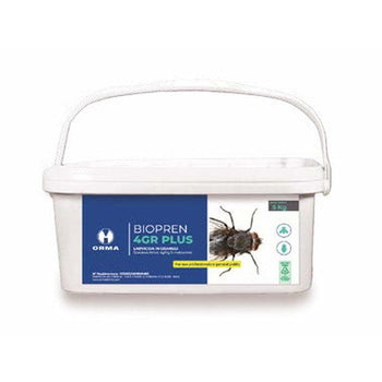 Larvicida per zanzare in granuli Orma Biopren 4GR Plus secchio 5 kg