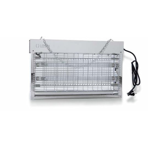 Lampada insetticida UV cattura insetti Orma Insect Matic a elettrocuzione 2x15 W